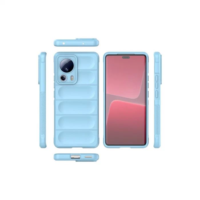 BUĞZ Xiaomi Mi 13 Lite Kılıf Optimum Silikon - Sky Blue