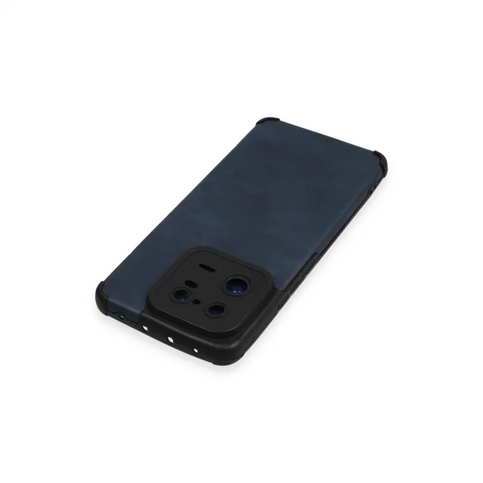 BUĞZ Xiaomi Mi 13 Pro Kılıf Loop Deri Silikon - Lacivert