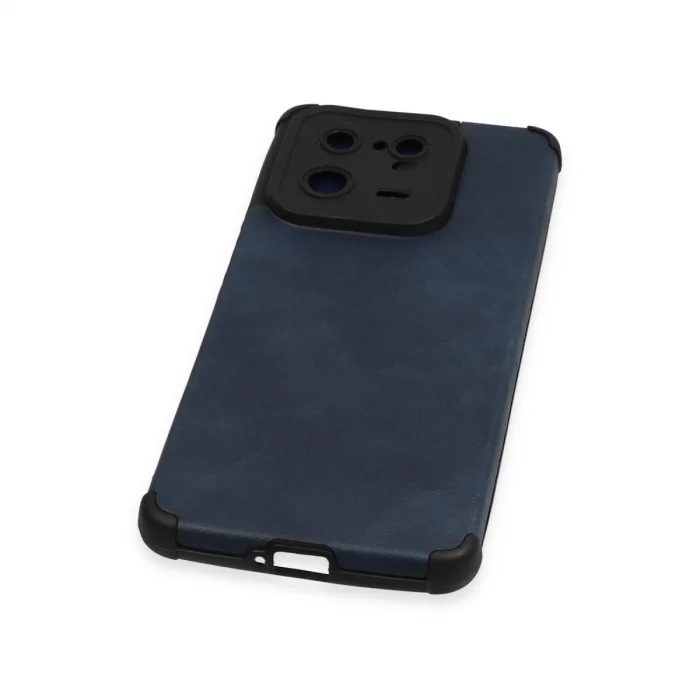 BUĞZ Xiaomi Mi 13 Pro Kılıf Loop Deri Silikon - Lacivert