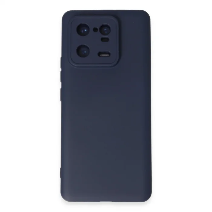 BUĞZ Xiaomi Mi 13 Pro Kılıf Nano İçi Kadife Silikon - Lacivert