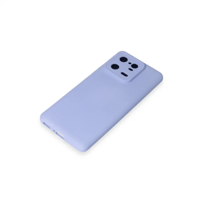 BUĞZ Xiaomi Mi 13 Pro Kılıf Nano İçi Kadife Silikon - Lila