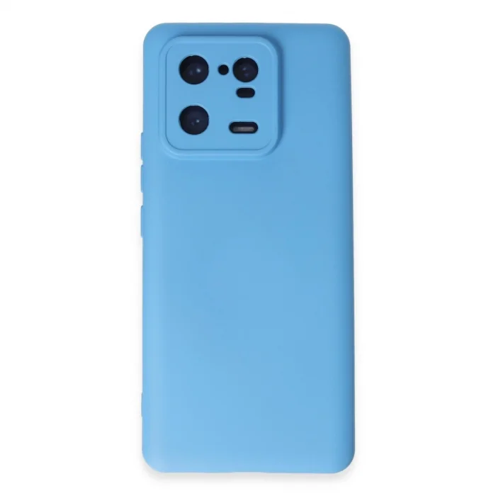 BUĞZ Xiaomi Mi 13 Pro Kılıf Nano İçi Kadife Silikon - Mavi