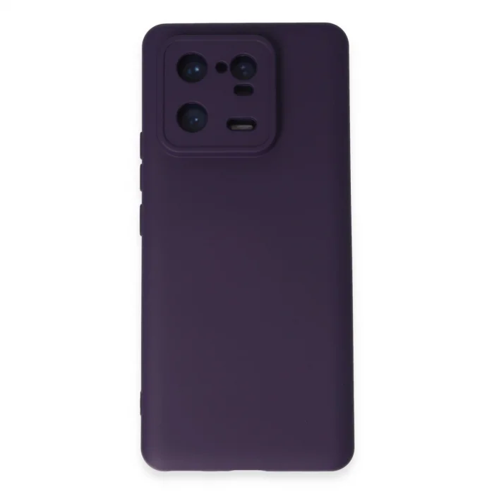 BUĞZ Xiaomi Mi 13 Pro Kılıf Nano İçi Kadife Silikon - Mor