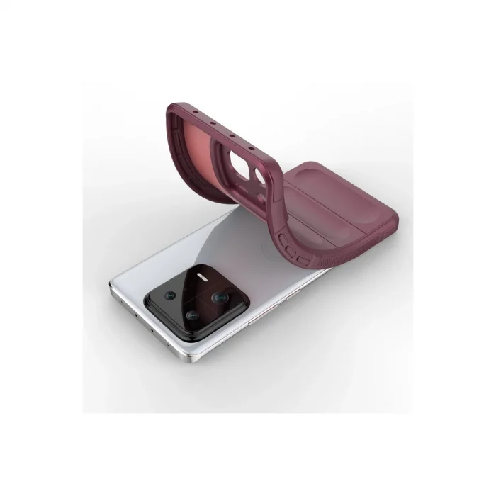 BUĞZ Xiaomi Mi 13 Pro Kılıf Optimum Silikon - Bordo