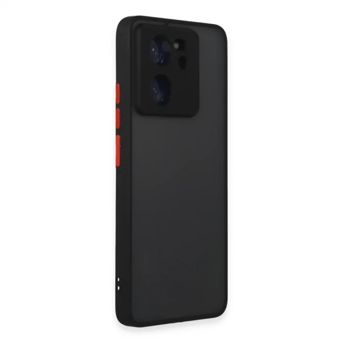 BUĞZ Xiaomi Mi 13t Pro Kılıf Montreal Silikon Kapak - Siyah
