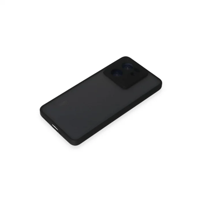 BUĞZ Xiaomi Mi 13t Pro Kılıf Montreal Silikon Kapak - Siyah