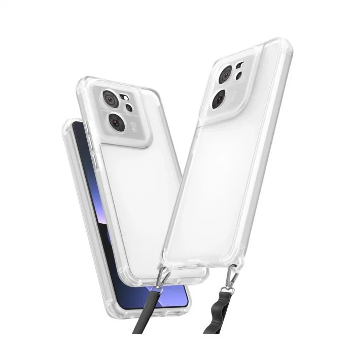 BUĞZ Xiaomi Mi 13t Pro Kılıf Penta Silikon Kılıf - Şeffaf