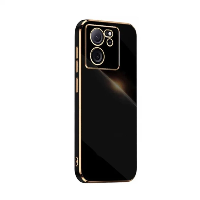 BUĞZ Xiaomi Mi 13t Pro Kılıf Volet Silikon - Siyah