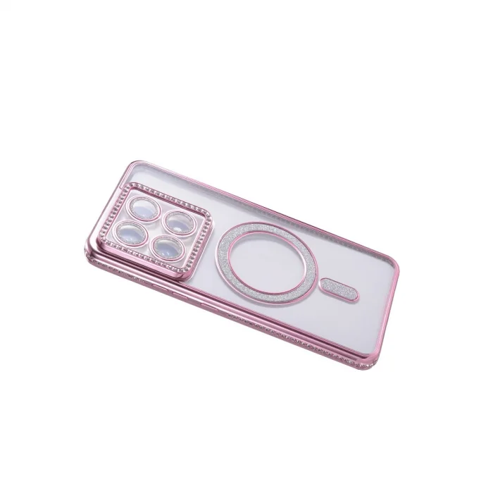 BUĞZ Xiaomi Mi 14t Pro Joke Simli Magneticsafe Kılıf - Pembe