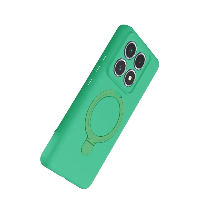 BUĞZ Xiaomi Mi 14t Pro Regal Magsafe Standlı Kapak - Yeşil