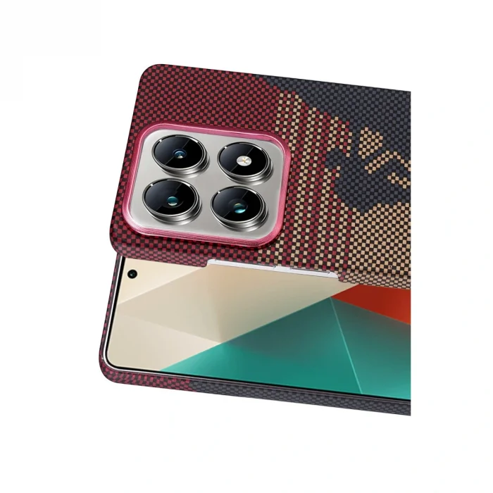 BUĞZ Xiaomi Mi 14t Pro Vega Magsafe Kapak - Kırmızı