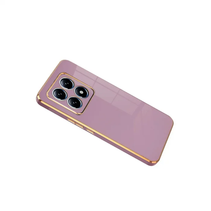 BUĞZ Xiaomi Mi 14t Pro Volet Silikon - Mor