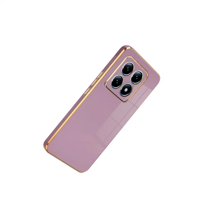 BUĞZ Xiaomi Mi 14t Pro Volet Silikon - Mor