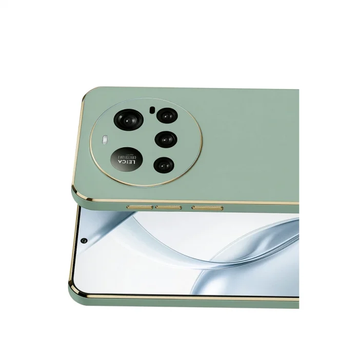 BUĞZ Xiaomi Mi 15 Ultra Kılıf Volet Silikon - Açık Yeşil