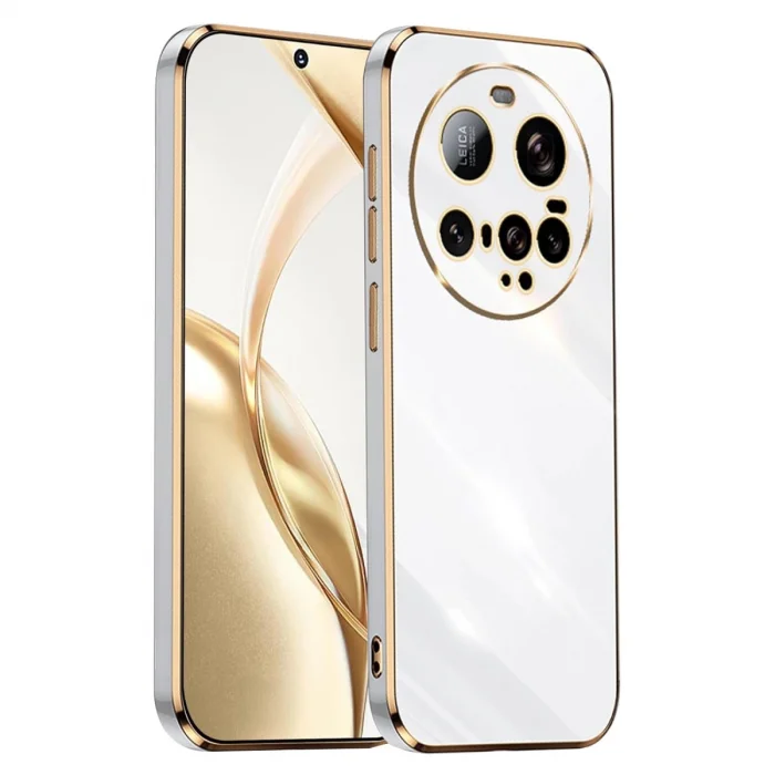 BUĞZ Xiaomi Mi 15 Ultra Kılıf Volet Silikon - Beyaz