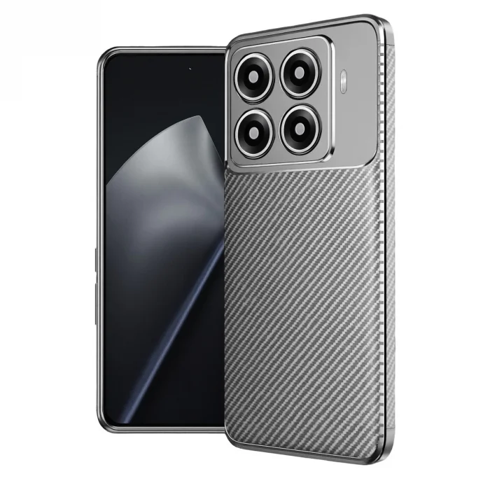 BUĞZ Xiaomi Mi 15t Pro Auto Focus Karbon Kapak - Gri