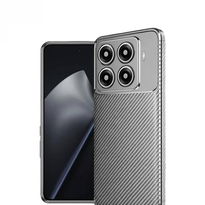 BUĞZ Xiaomi Mi 15t Pro Auto Focus Karbon Kapak - Gri