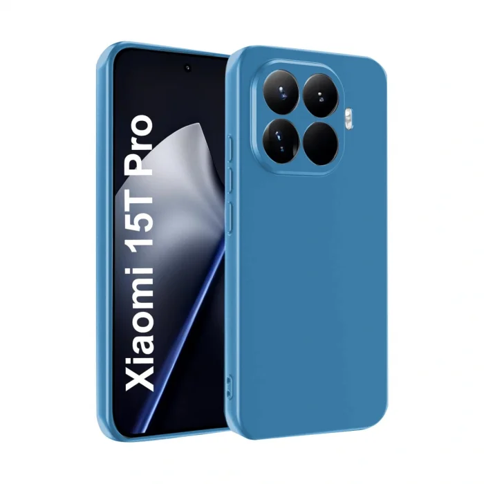 BUĞZ Xiaomi Mi 15t Pro First Silikon - Mavi