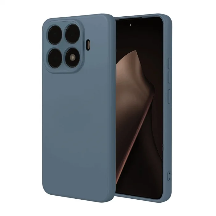 BUĞZ Xiaomi Mi 15t Pro Nano İçi Kadife Silikon - Gri