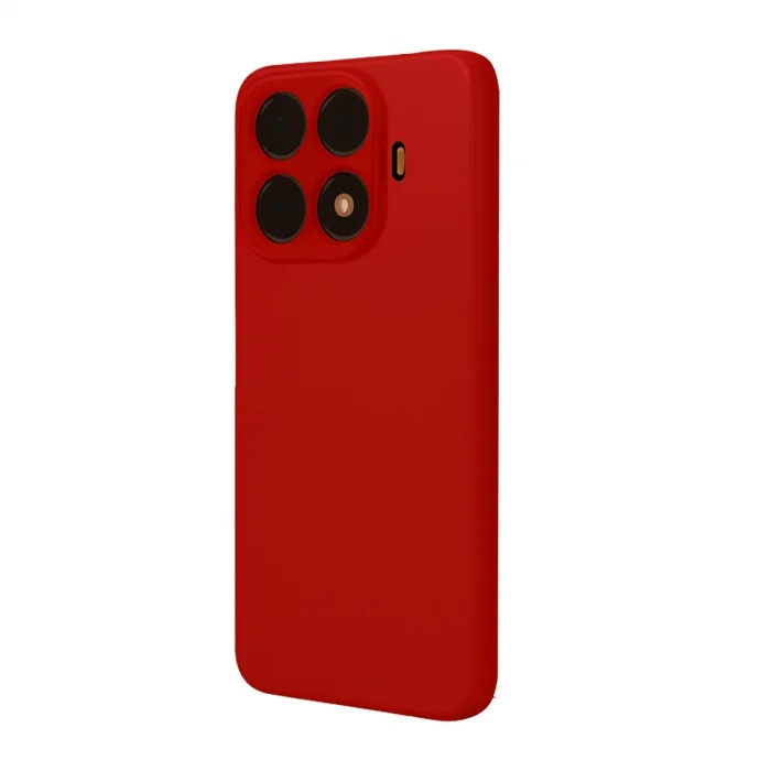 BUĞZ Xiaomi Mi 15t Pro Nano İçi Kadife Silikon - Kırmızı