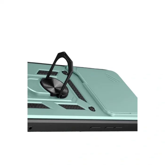 BUĞZ Xiaomi Mi 15t Pro Pars Lens Yüzüklü Silikon - Yeşil