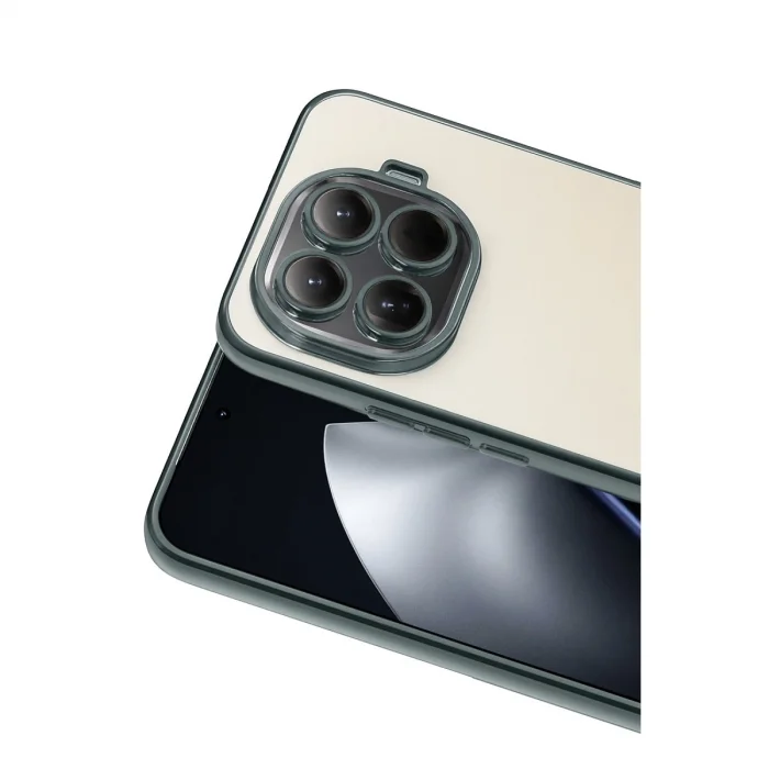 BUĞZ Xiaomi Mi 15t Pro Razer Lensli Silikon - Titan Gri