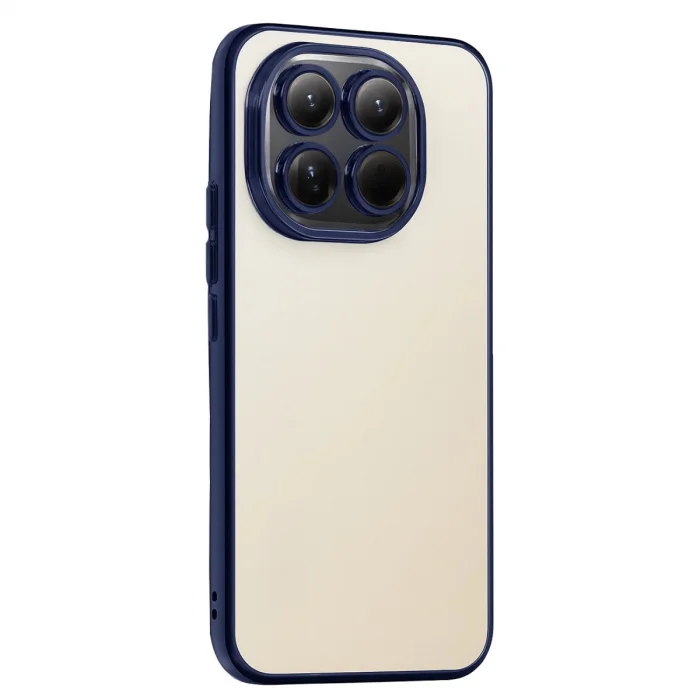 BUĞZ Xiaomi Mi 15t Razer Lensli Silikon - Lacivert