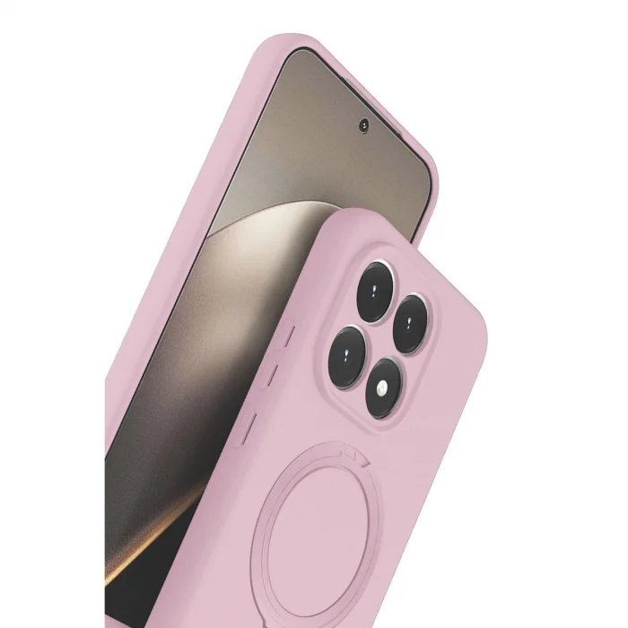 BUĞZ Xiaomi Mi 15t Regal Magsafe Standlı Kapak - Açık Pembe