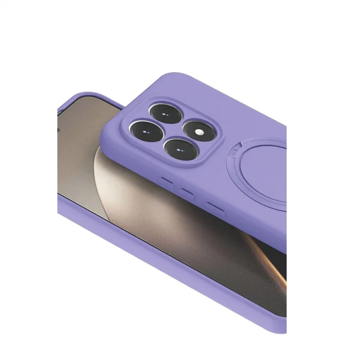 BUĞZ Xiaomi Mi 15t Regal Magsafe Standlı Kapak - Lila