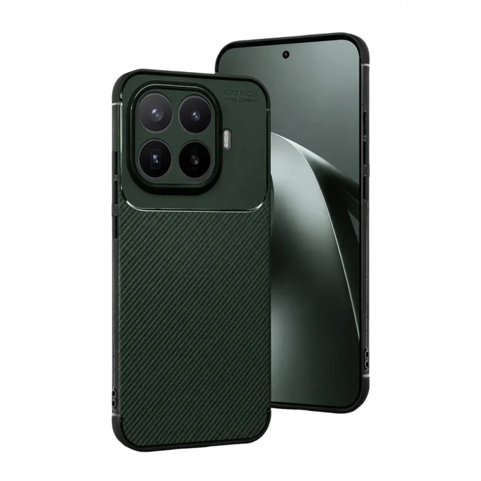 BUĞZ Xiaomi Mi 17t Pro Auto Focus Karbon Kapak - Koyu Yeşil