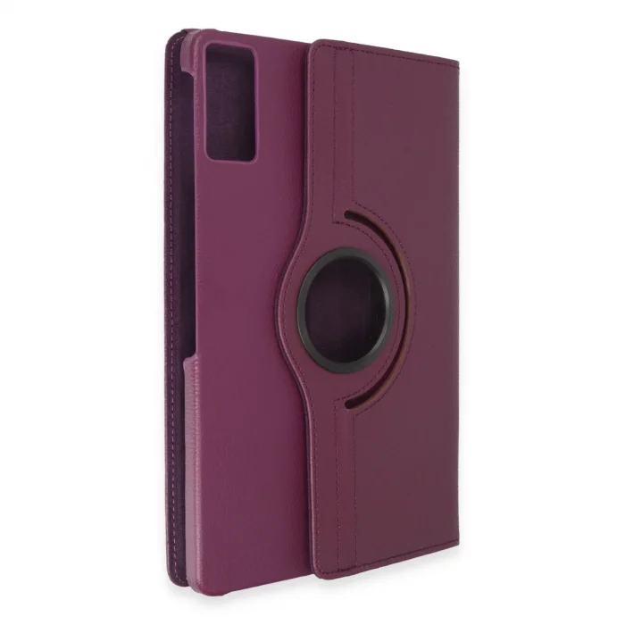 BUĞZ Xiaomi Pad 6 Kılıf 360 Tablet Deri Kılıf - Mürdüm