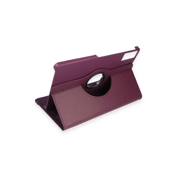 BUĞZ Xiaomi Pad 6 Kılıf 360 Tablet Deri Kılıf - Mürdüm