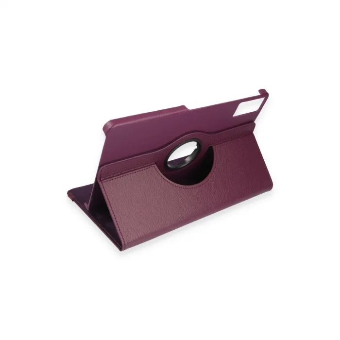 BUĞZ Xiaomi Pad 6 Kılıf 360 Tablet Deri Kılıf - Mürdüm