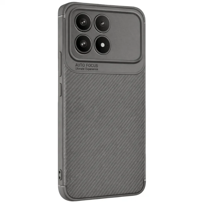 BUĞZ Xiaomi Poco F8 Pro Auto Focus Karbon Kapak - Gri