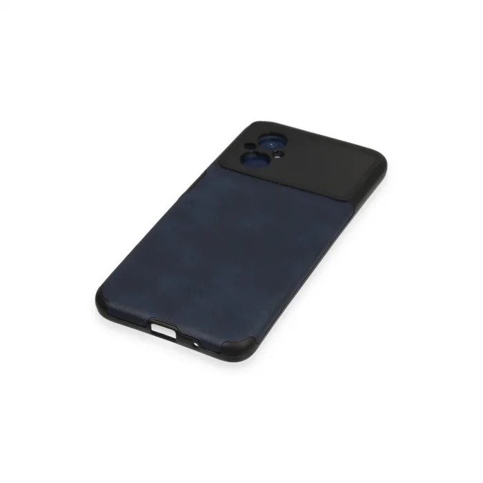 BUĞZ Xiaomi Poco M5 Kılıf Loop Deri Silikon - Lacivert
