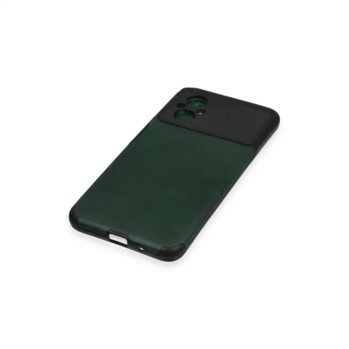 BUĞZ Xiaomi Poco M5 Kılıf Loop Deri Silikon - Yeşil