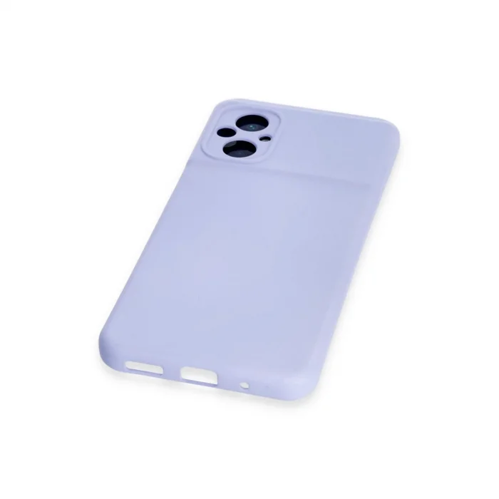 BUĞZ Xiaomi Poco M5 Kılıf Nano İçi Kadife Silikon - Lila