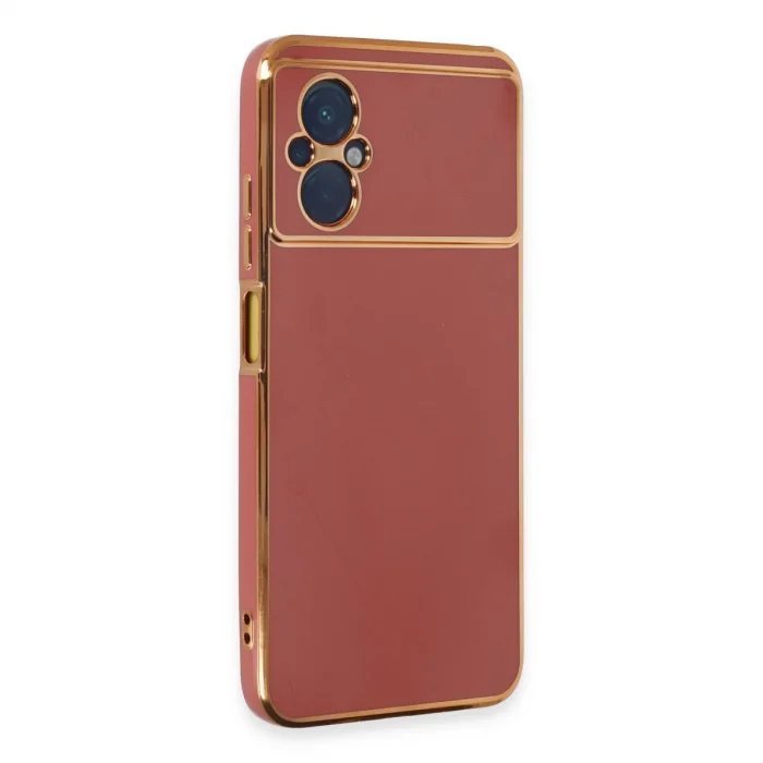 BUĞZ Xiaomi Poco M5 Kılıf Volet Silikon - Kırmızı