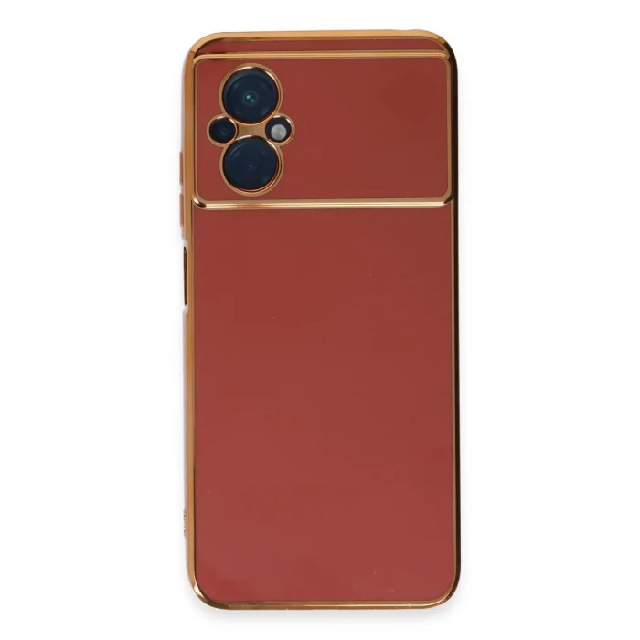 BUĞZ Xiaomi Poco M5 Kılıf Volet Silikon - Kırmızı