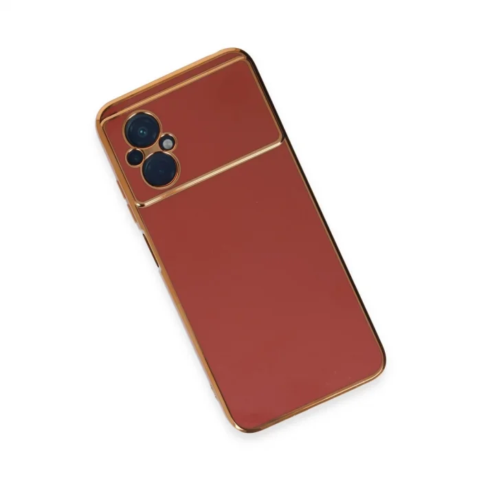 BUĞZ Xiaomi Poco M5 Kılıf Volet Silikon - Kırmızı