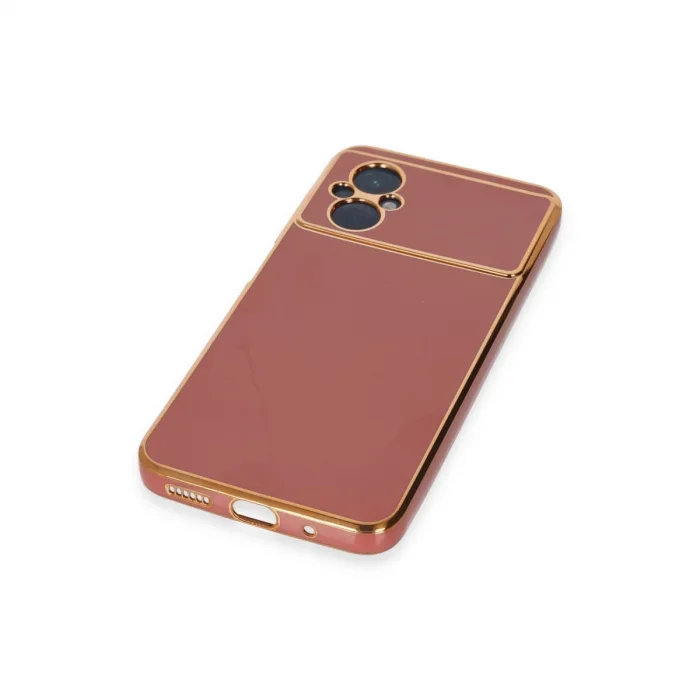 BUĞZ Xiaomi Poco M5 Kılıf Volet Silikon - Kırmızı