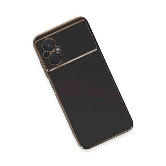 BUĞZ Xiaomi Poco M5 Kılıf Volet Silikon - Siyah