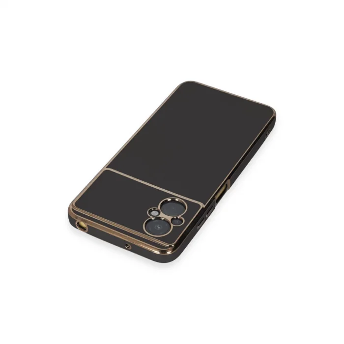 BUĞZ Xiaomi Poco M5 Kılıf Volet Silikon - Siyah