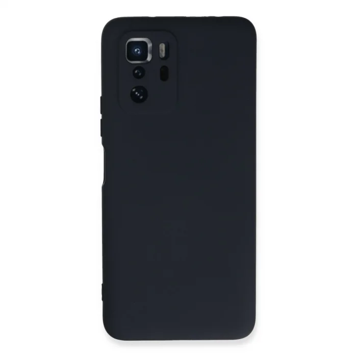 BUĞZ Xiaomi Poco X3 Gt Kılıf Nano İçi Kadife Silikon - Lacivert