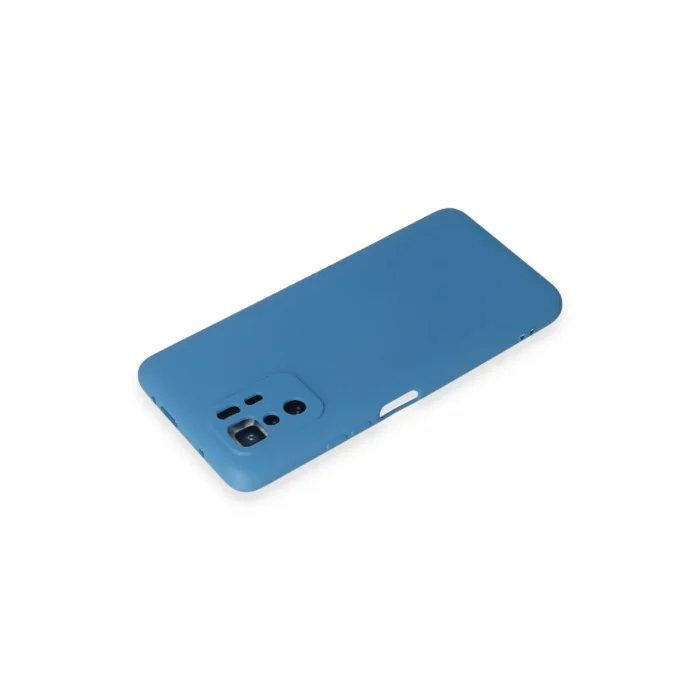 BUĞZ Xiaomi Poco X3 Gt Kılıf Nano İçi Kadife Silikon - Mavi