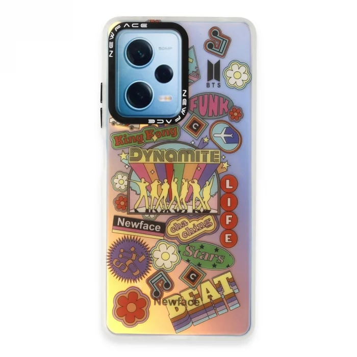 BUĞZ Xiaomi Poco X5 5g Kılıf Estoril Desenli Kapak - Estoril - 14