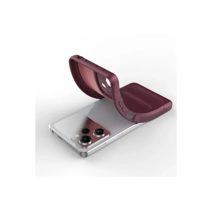 BUĞZ Xiaomi Poco X5 5g Kılıf Optimum Silikon - Bordo