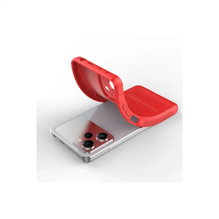 BUĞZ Xiaomi Poco X5 5g Kılıf Optimum Silikon - Kırmızı