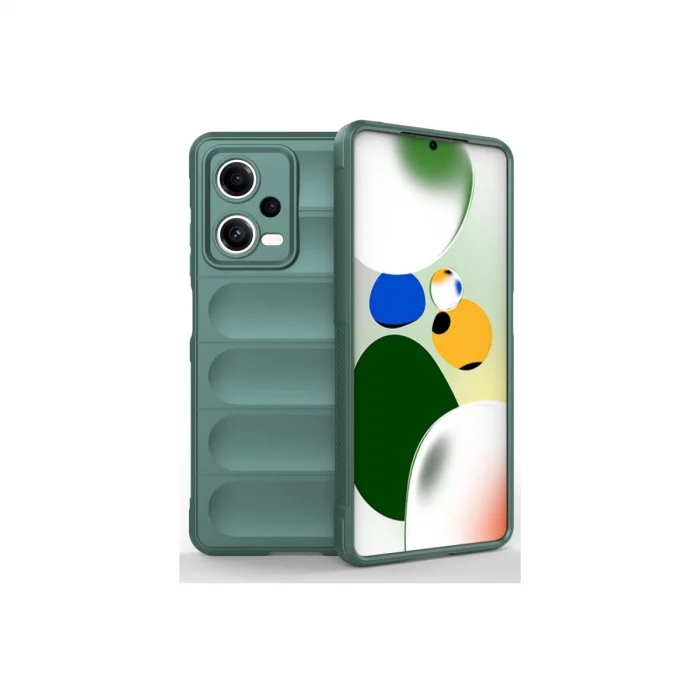 BUĞZ Xiaomi Poco X5 5g Kılıf Optimum Silikon - Koyu Yeşil