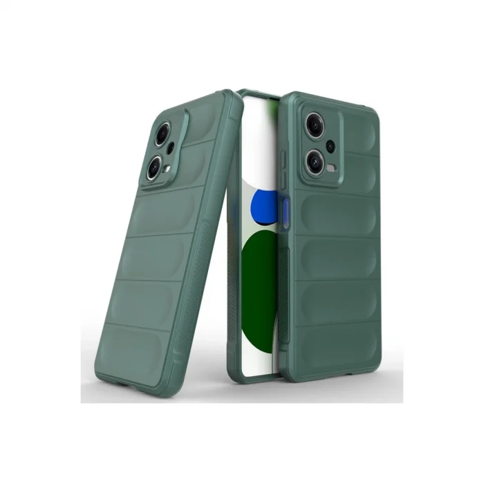 BUĞZ Xiaomi Poco X5 5g Kılıf Optimum Silikon - Koyu Yeşil